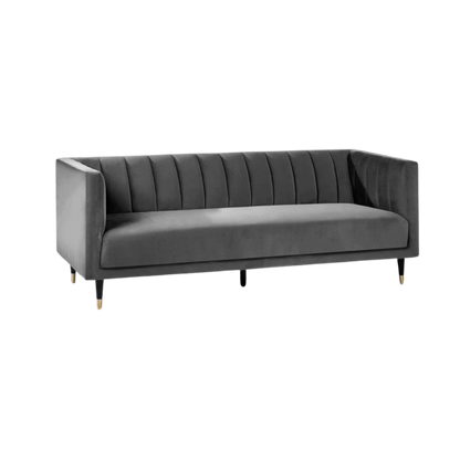 CouchesElevate your living space with the Luxe Panel Couch. The velvet material exudes luxury and sophistication, while the multi-seater design offers ample seating for youLuxe Living InteriorsLuxe Panel Couch - Multi-Seater - Velvet