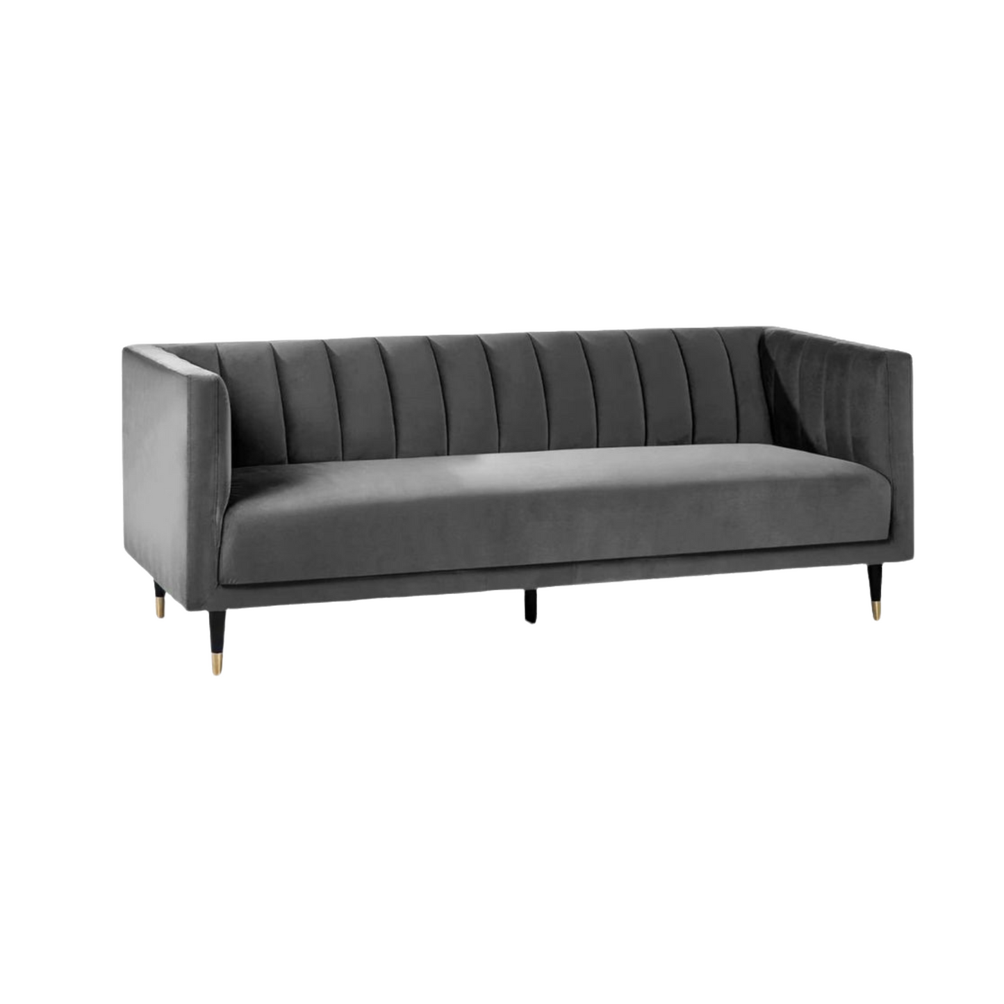 Luxe Panel Couch - Multi-Seater - Velvet