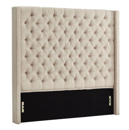 Luxe Buttoned Headboard - Normal Fabric