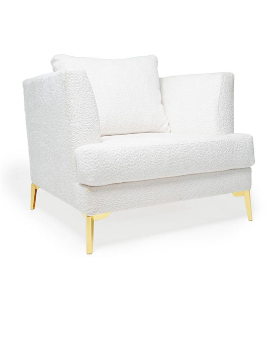 white single Seater couch